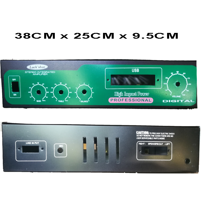 amplifier cabinet casing 3.5″